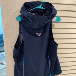 Nike Shield Sleeveless Jacket, NFL Tennessee Titans, Blue